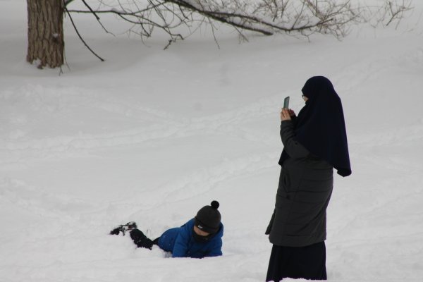 Снежное настроение Актау