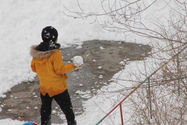 Снежное настроение Актау