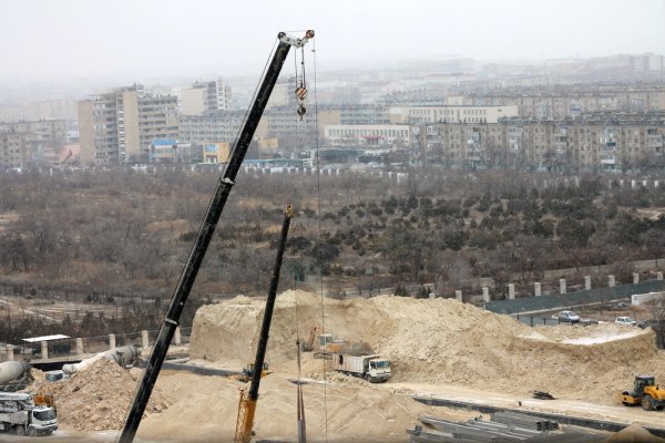 Что строят на территории Ботанического сада в Актау