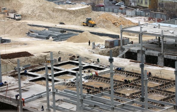 Что строят на территории Ботанического сада в Актау