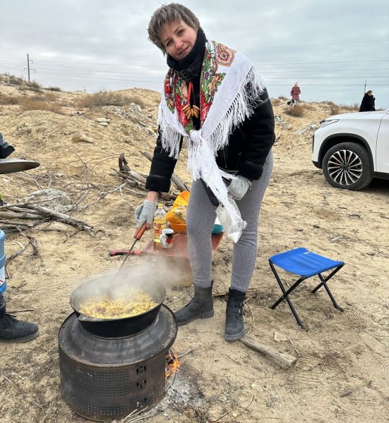 Людям запретили сжигать чучело на побережье Каспия близ Актау