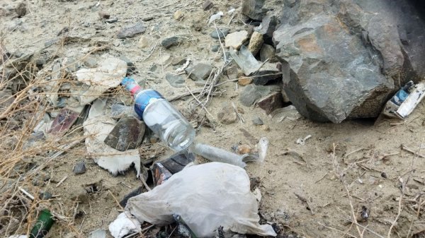 В свалку превратили территорию у водозаборного канала в Актау