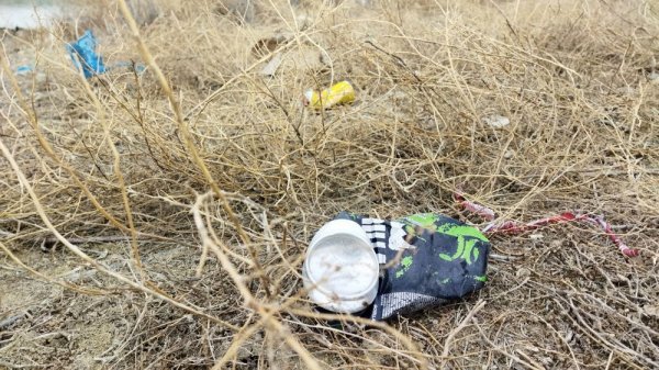 В свалку превратили территорию у водозаборного канала в Актау