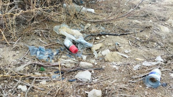 В свалку превратили территорию у водозаборного канала в Актау