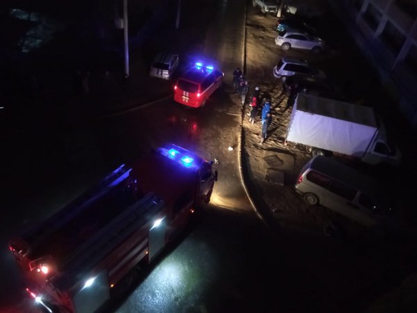 Ребенок отравился угарным газом во время пожара в Актау