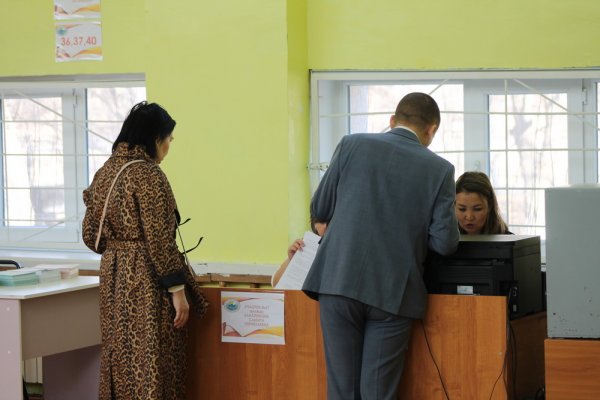 Обстановка на выборах в Актау