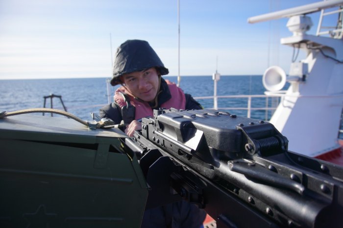 Морские пограничники отмечают 30-летие службы