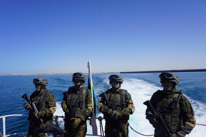 Морские пограничники отмечают 30-летие службы