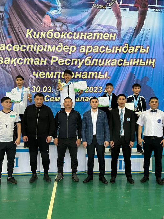 Кикбоксеры из Мангистау завоевали пять медалей на чемпионате Казахстана