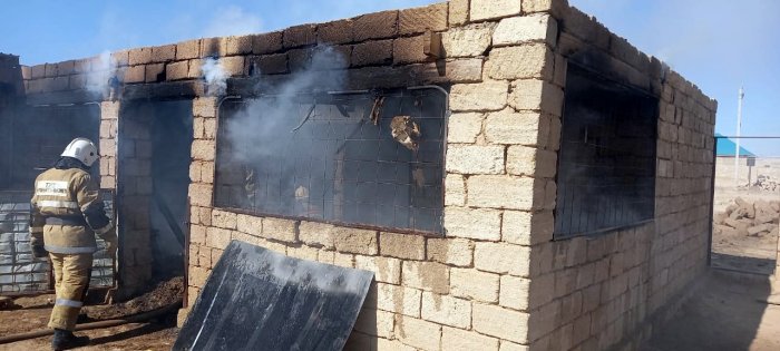 За неделю в Мангистау сгорели четыре автомобиля