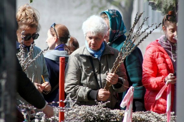 Вербное воскресенье празднуют в Актау