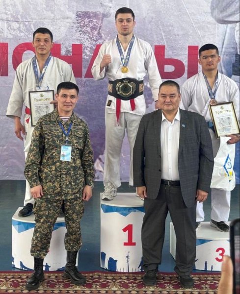 Чемпионом страны по рукопашному бою стал актауский боец