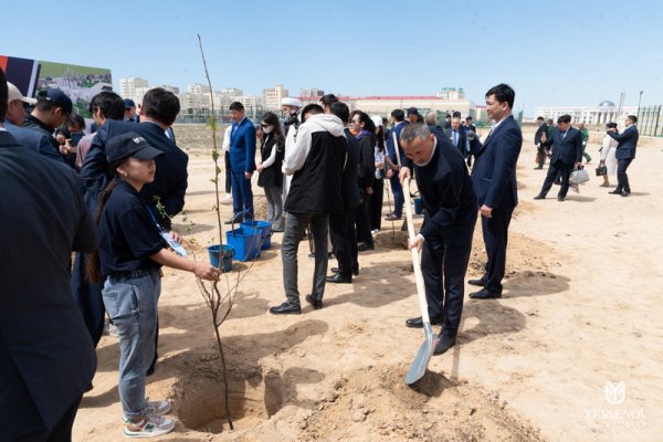 Капсулу с посланием искусственному интеллекту заложили в Актау