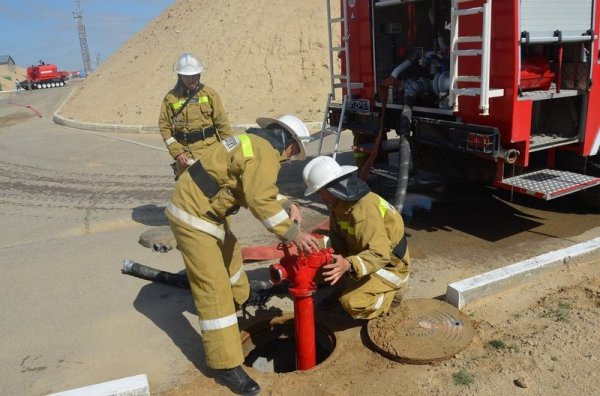 «Пожар» на складе боеприпасов «тушили»  в Актау