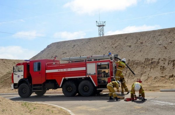 «Пожар» на складе боеприпасов «тушили»  в Актау
