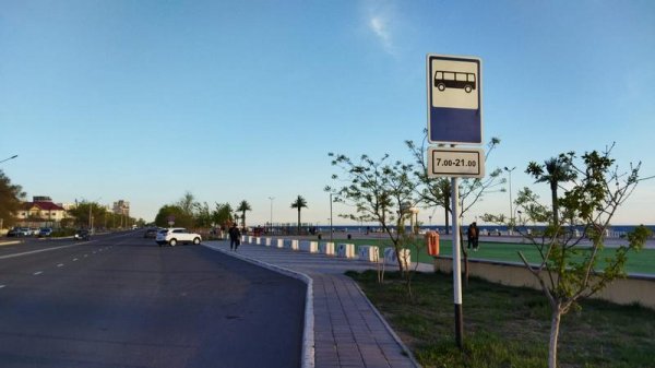 Оборудовать остановку на набережной попросили чиновников Актау