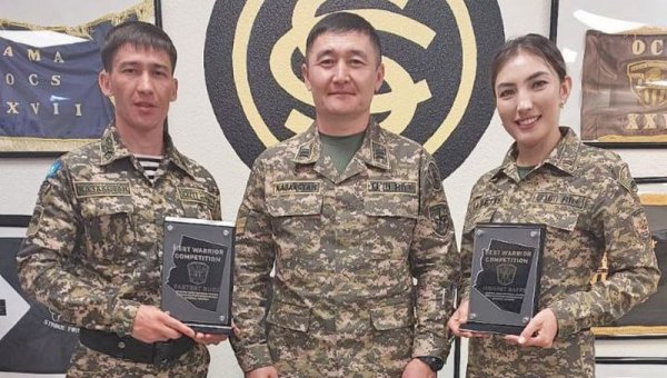 Морпех из актауского гарнизона стал лучшим на марш-броске в США