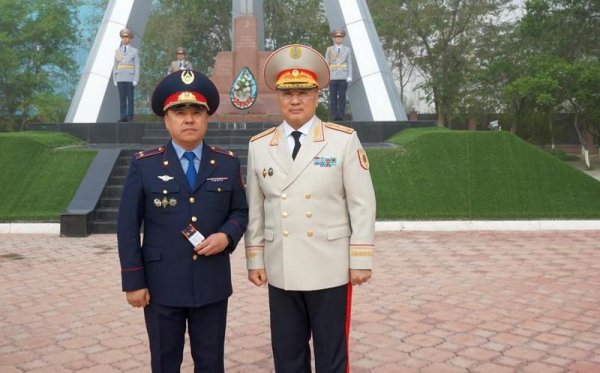 Полицейских наградили в Актау