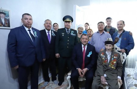В Мангистау поблагодарили ветеранов Великой Отечественной войны за проявленный героизм