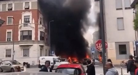 Взрыв прогремел в центре Милана