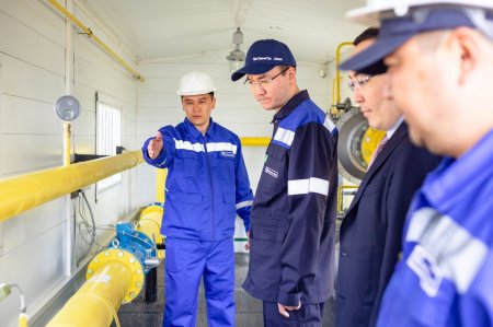 Новый газопровод высокого давления запустили в Актау: газ появится на базах отдыха и в курортной зоне