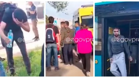 Пассажиры устроили драку в автобусе в Уральске