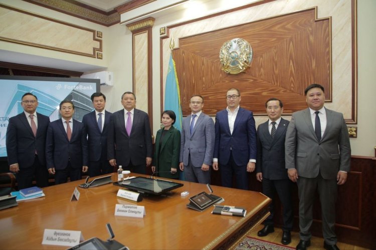 Нурлан Ногаев встретился с руководством ForteBank