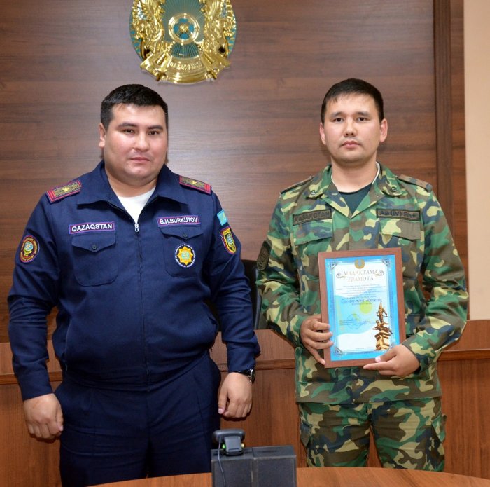 Лучшего пожарного выбрали в Мангистау