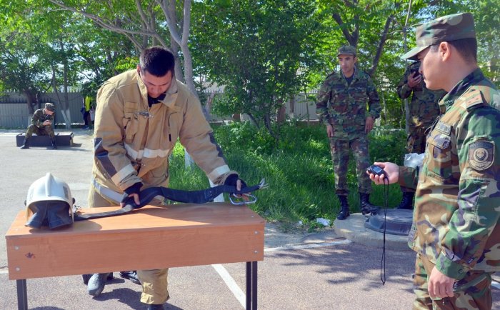 Лучшего пожарного выбрали в Мангистау