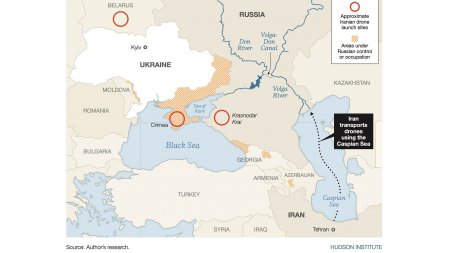 Обзор иностранной прессы: Иран использует Каспийское море для транспортировки дронов