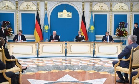 Строительство завода, создание института: какие документы подписали Казахстан и Германия