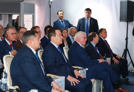 Президент Германии и премьер-министр Казахстана дали старт строительству казахско-немецкого университета в Актау
