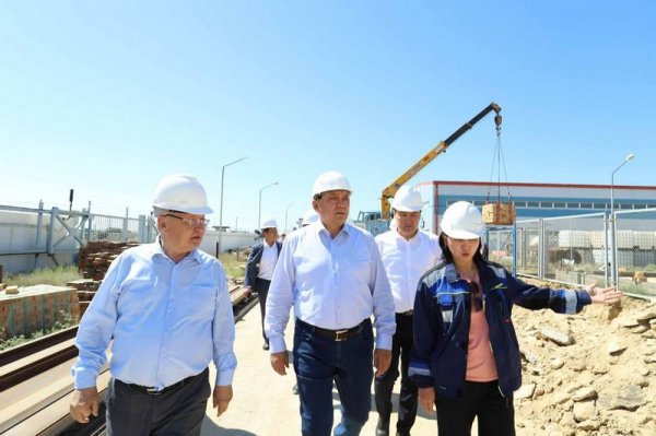 Как проходит строительство новой установки на опреснительном заводе «Каспий»