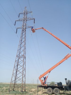 АО «МРЭК» выполнило 80% годового плана по ремонту воздушных линий электропередачи