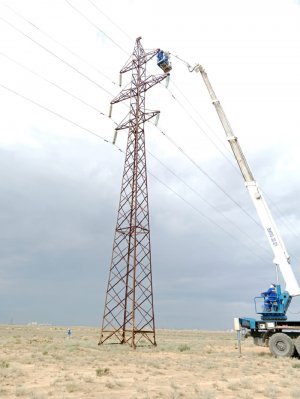 АО «МРЭК» выполнило 80% годового плана по ремонту воздушных линий электропередачи