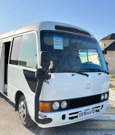 Между пригородными селами Тупкараганского района запущен автобусный маршрут