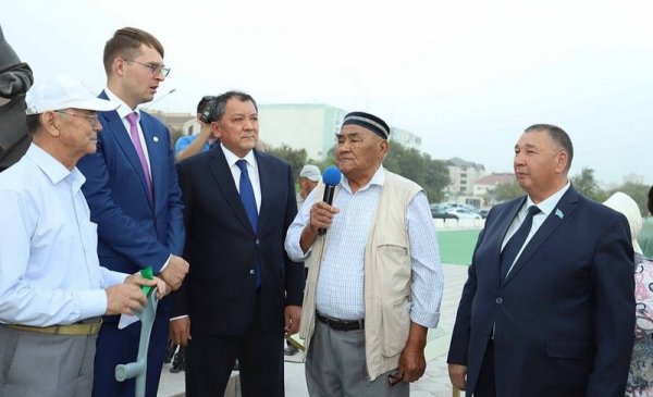 Памятник копателям колодцев появился в Актау Памятник копателям колодцев появился в Актау