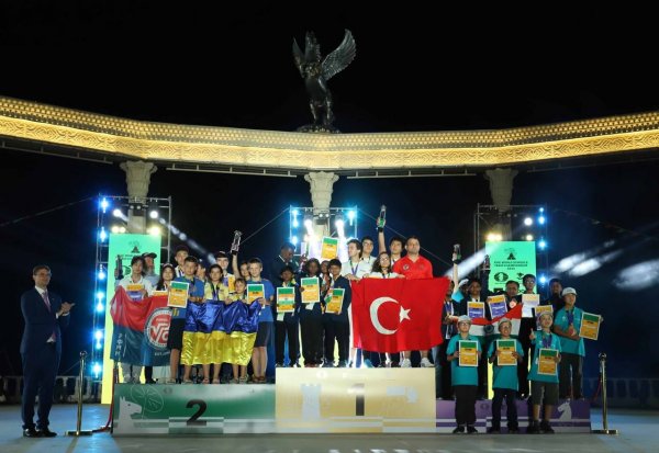 Школьники из Индии и Турции одержали победу на чемпионате мира по шахматам в Актау