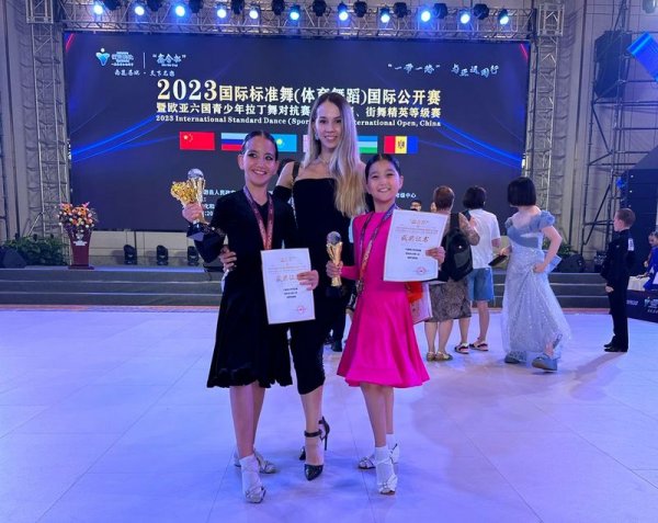 Турниры в Китае обернулись призами для юных танцоров из Актау