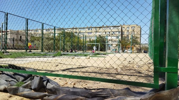 «Реабилитация» футбольного поля затянулась в Актау