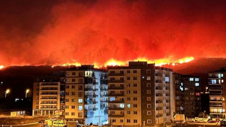 Власти Турции полностью закрыли пролив Дарданеллы из-за пожара