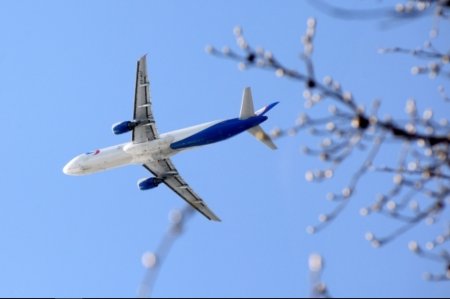 Самолет, летевший из Сочи в Екатеринбург, подал сигнал тревоги над Каспием