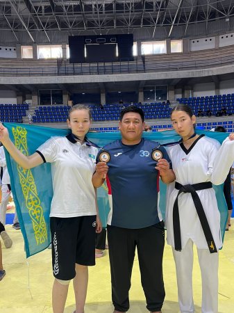 Мангистауские спортсменки завоевали две «бронзы» чемпионата Азии по таеквондо