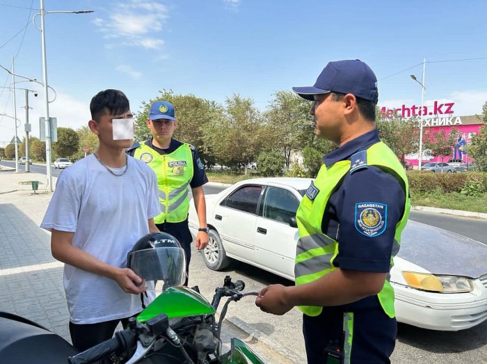 В Мангистау выявлено более 70 тысяч нарушений правил дорожного движения