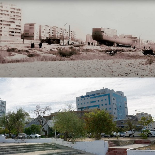 Спустя 60 лет: фотографии и видео изменившегося Актау к юбилею города