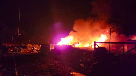 Более 200 человек пострадали при взрыве на топливном хранилище в Нагорном Карабахе