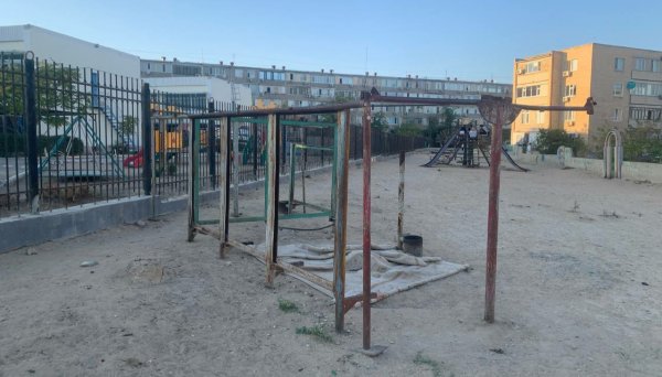 Детскую площадку просят сделать жители Актау