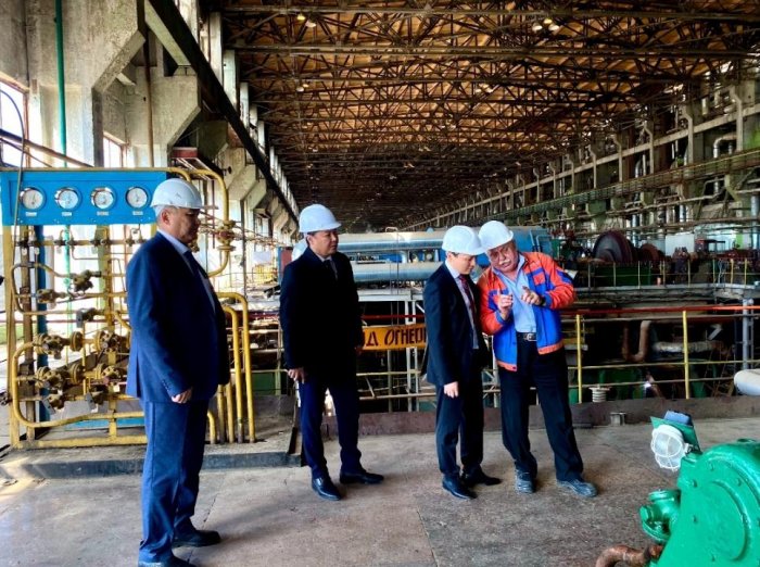 Глава КРЕМ РК посетил ТОО «МАЭК»