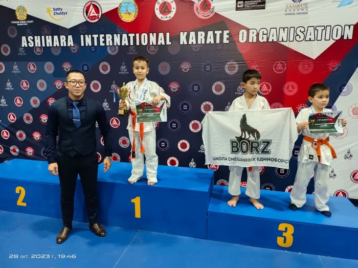 Актауские спортсмены привезли 13 медалей с Кубка Казахстана по ашихара-карате