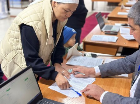 Мать шестерых детей из Бейнеу проголосовала в свой день рождения